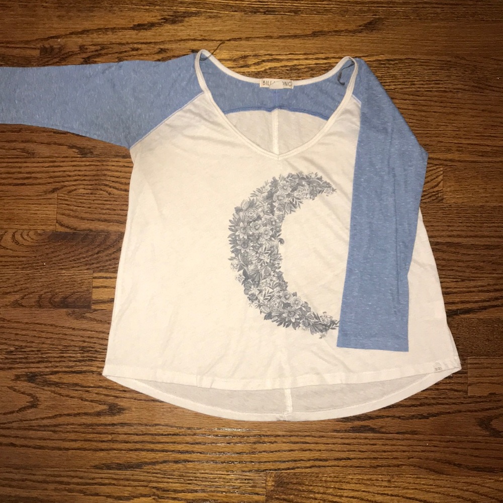 BillaBong Cresent Moon 3/4 Sleeve